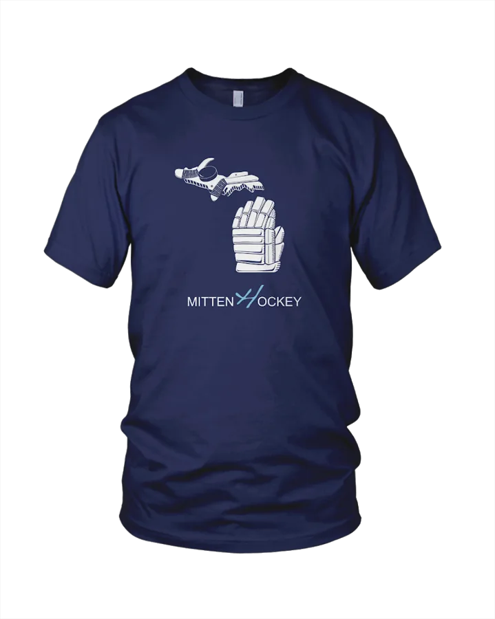 Mitten Hockey tee